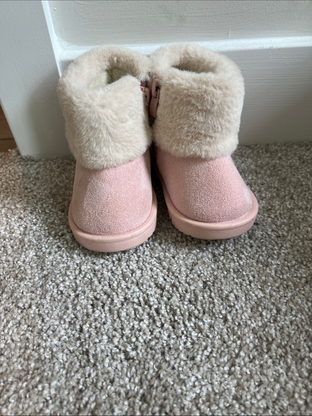 Baby Girl Fur Boots